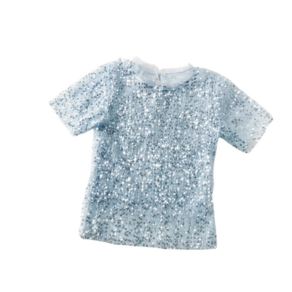 Leichter Pailletten-Top für Damen