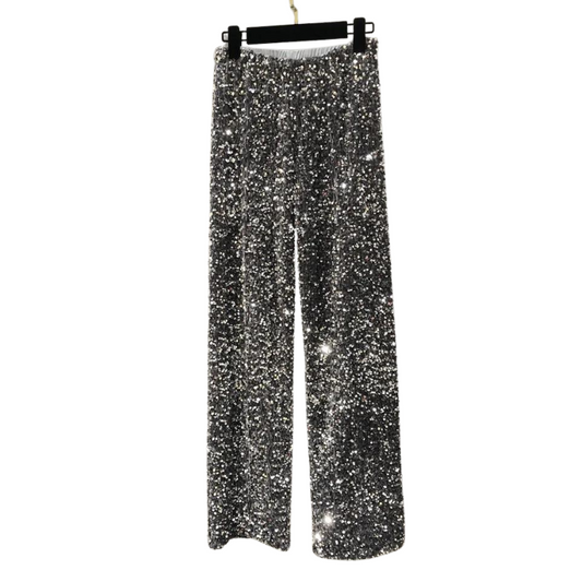 Damenshorts mit Pailletten