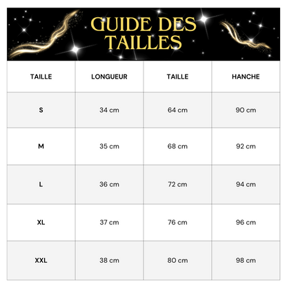 Short Jean Strass Blanc Paris