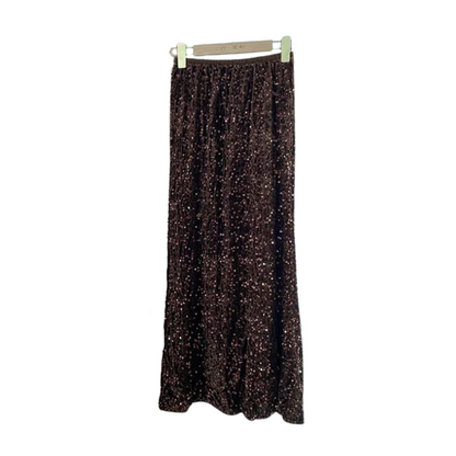 Lange Damen-Paillettenkleid