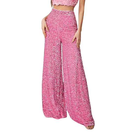 Großer Pailletten-Hosen für Damen