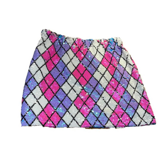 Mini Rock Pailletten Harlequin