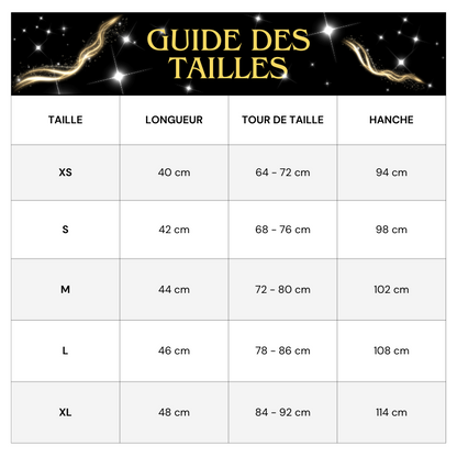 Silber Paillettenrock