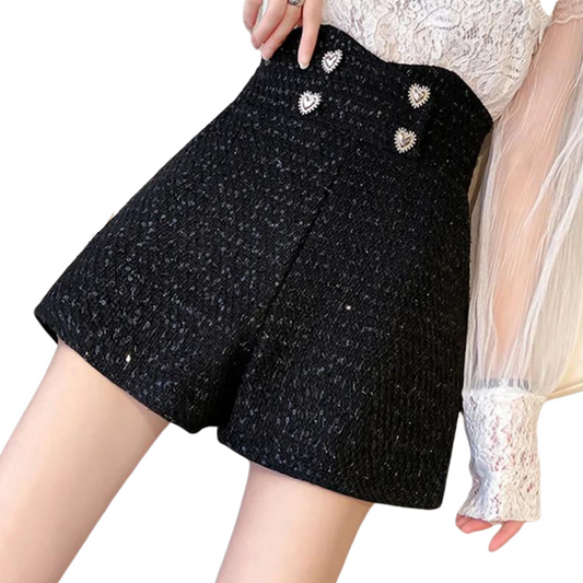 Kurze Pailletten Damen Vintage