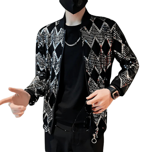 Bomber Pailletten Für Herren