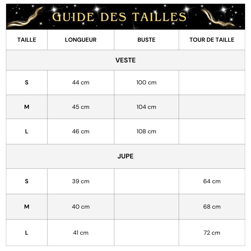 Elegantes Ensemble Jacke Rock Pailletten