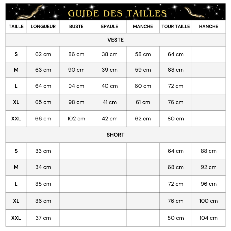 Paillettenkostüm mit Shorts