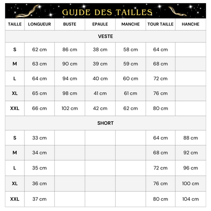 Paillettenkostüm mit Shorts