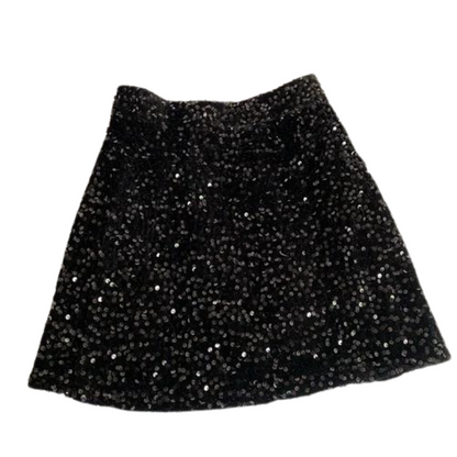 Kurzer Paillettenrock