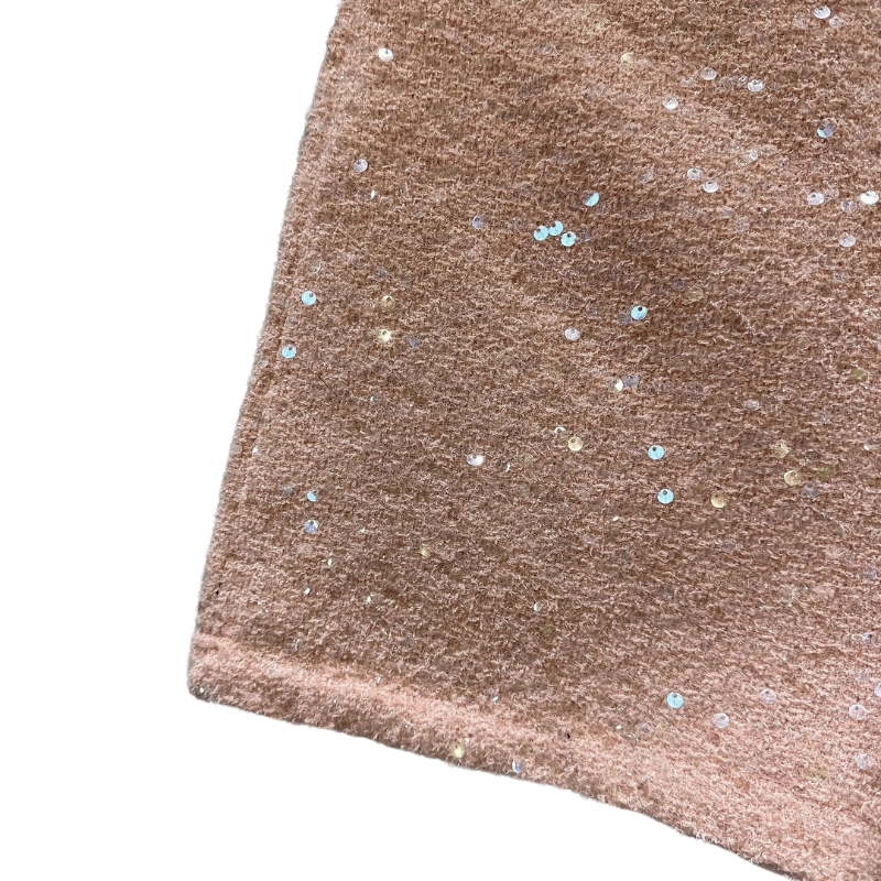 Kurze Paillettenwolle für Damen