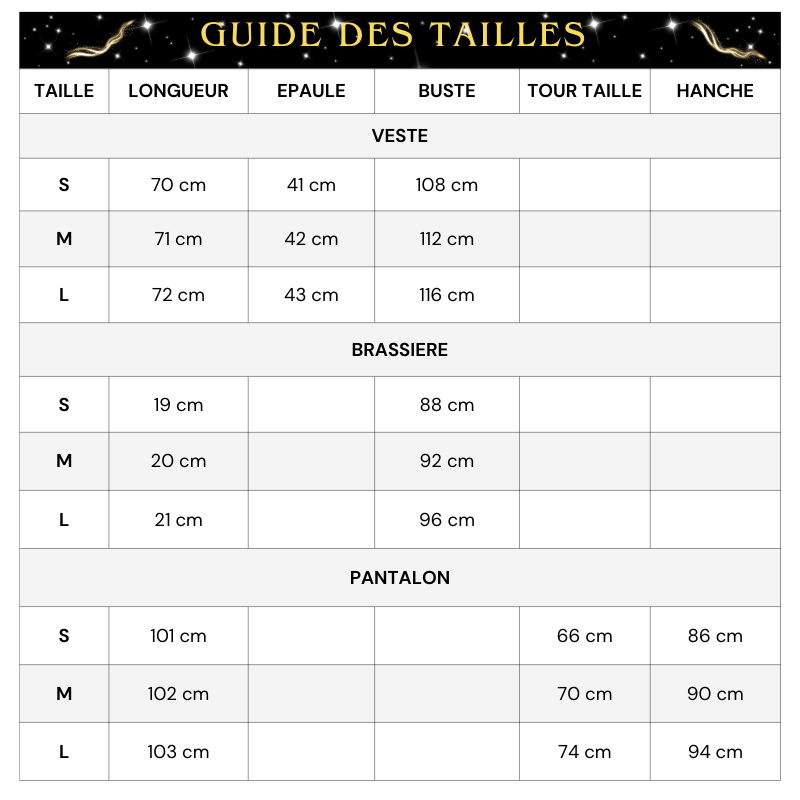 Kostüm Paillette Damen Hose