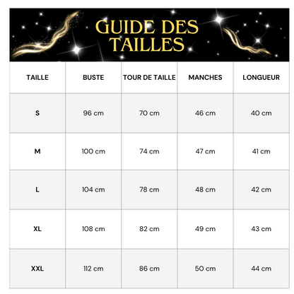 Haut mit Pailletten und freiem Schulterbereich
