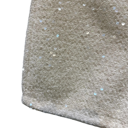 Kurze Paillettenwolle für Damen