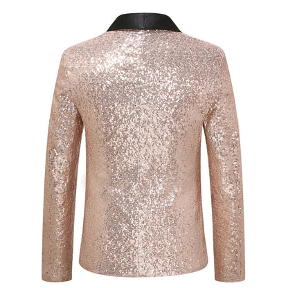 Paillettenjacke Kostüm für Herren