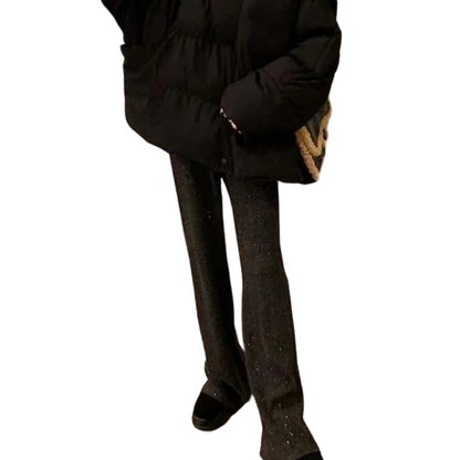 Damen Wollpaillettenhose