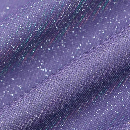 Mini-Bademantel Pailletten Rückenausschnitt