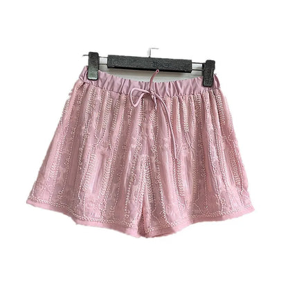 Kurzes Kleid mit Pailletten für Damen
