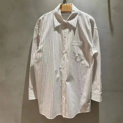 Kurzes Strass-Set mit Hemd