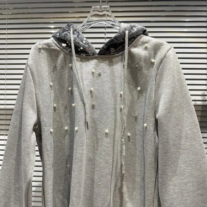 Jogging-Set mit Pailletten und Jacke