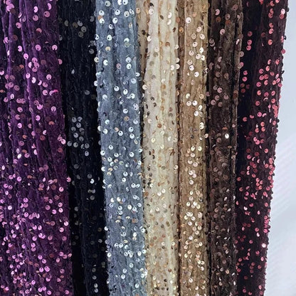 Lange Damen-Paillettenkleid