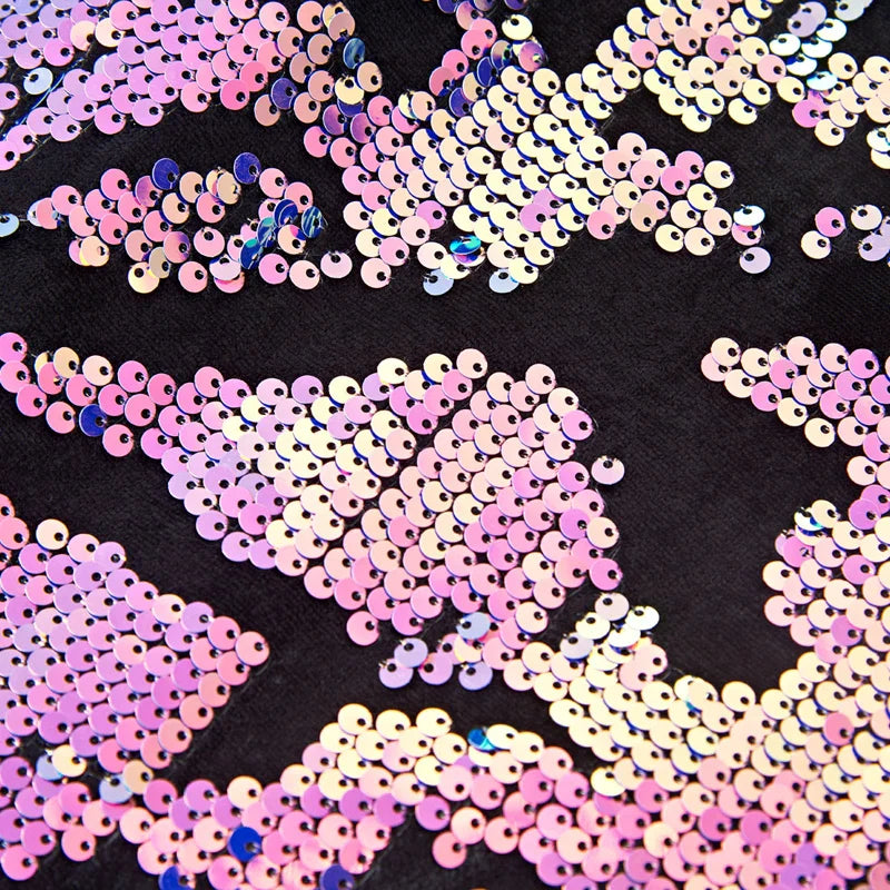 Herren Paillettenkostüm Set