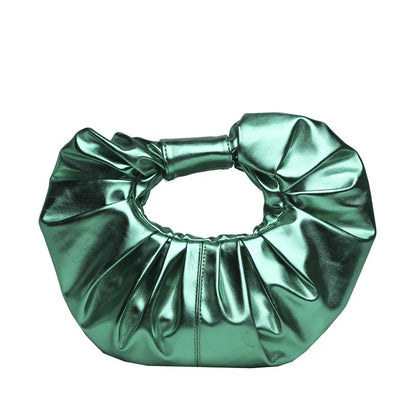 Faltiger Silberbeutel