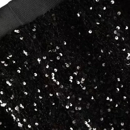 Paillettenhose mit Innenfutter aus Fleece