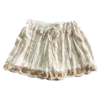 Kurzes Kleid mit Pailletten für Damen