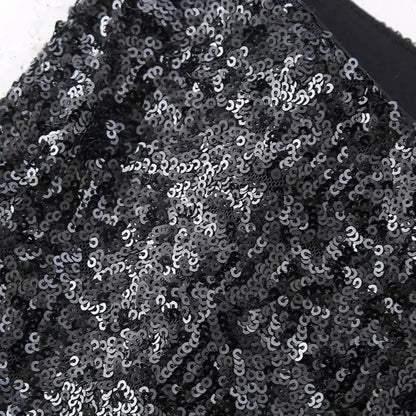 Weit geschnittene Damen-Paillettenhose