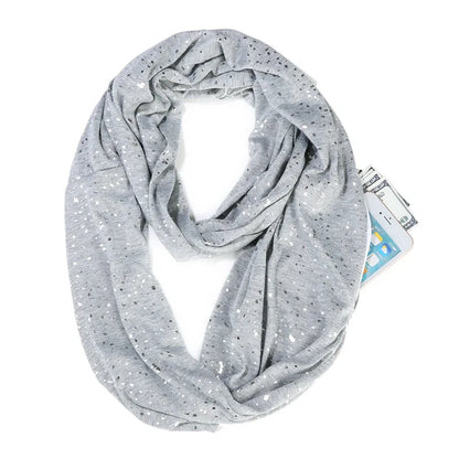 Damen-Snood mit Pailletten