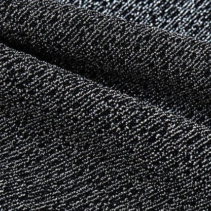 Top Crop Pailletten Grau Rückenfrei