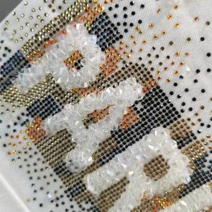 Short Jean Strass Blanc Paris