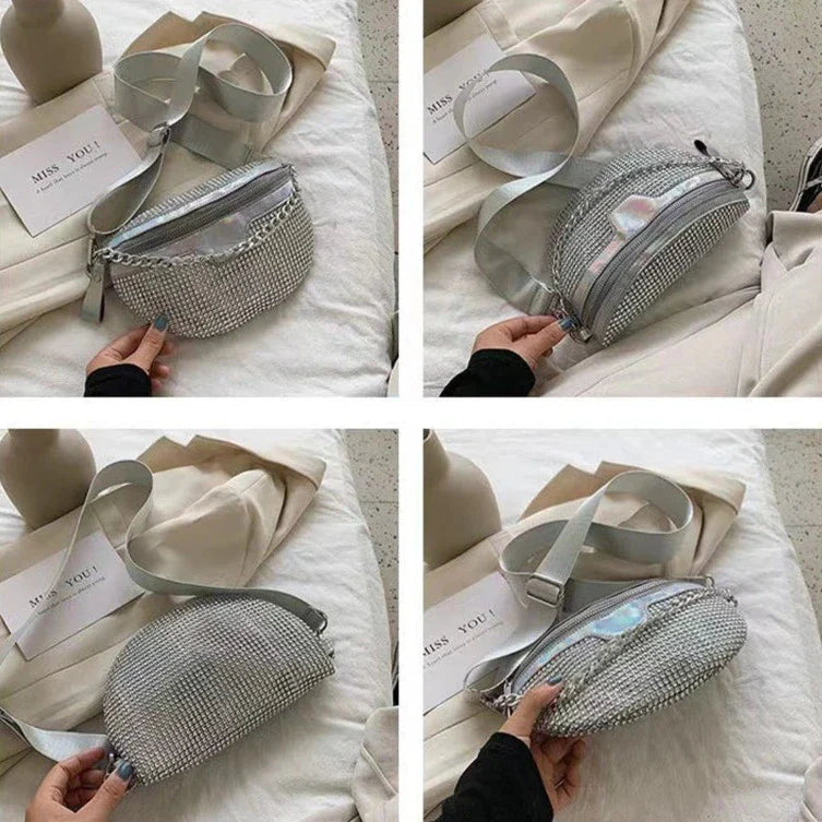 Bananen Sac mit Strass und Kette