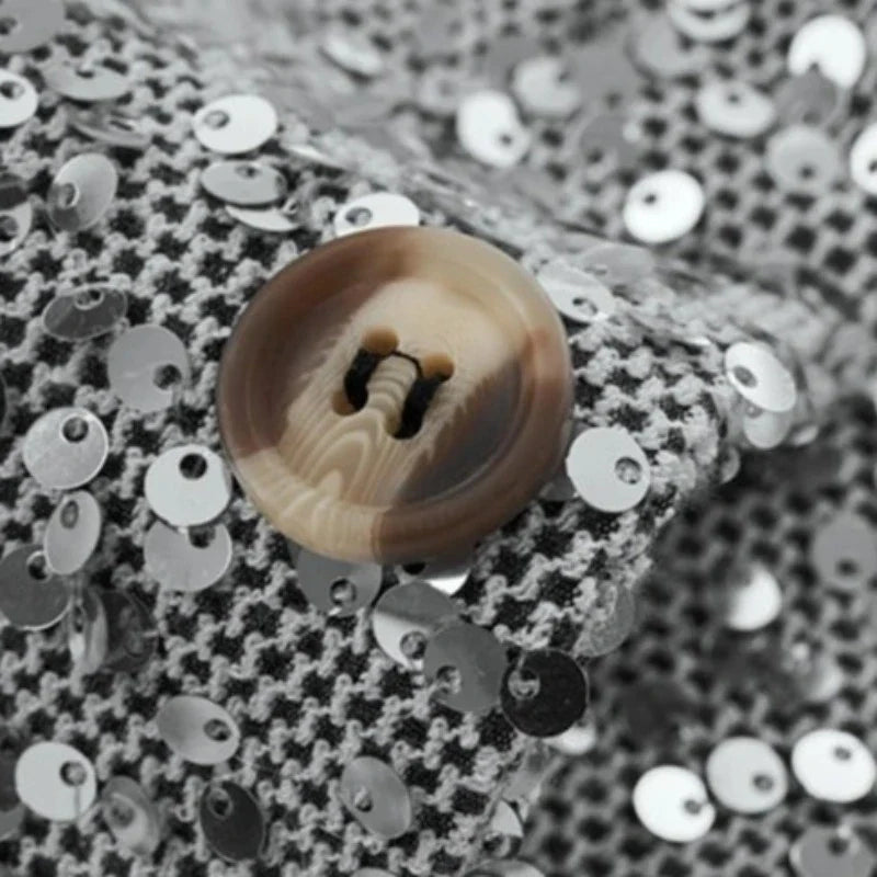 Herren Pailletten-Anzugjacke