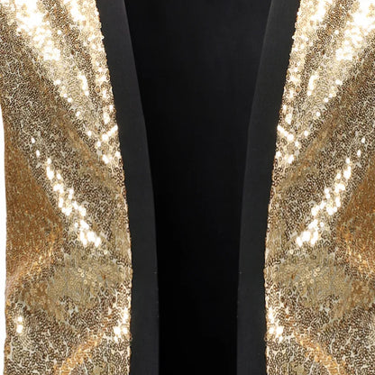 Offene Paillettenjacke für Männer