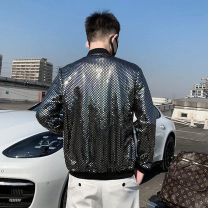 Bomber Pailletten Für Herren