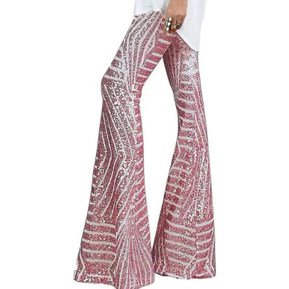 Damenschnitt Paillettenhose