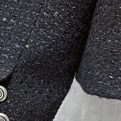 Handschuh Herren Knopfpaillette Mantel