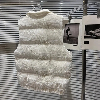 Jogging-Set mit Pailletten und Jacke