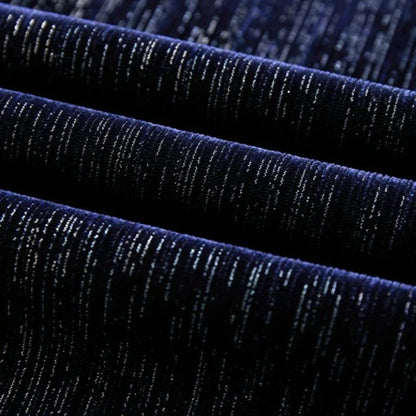 Damenhose mit Samtpailletten