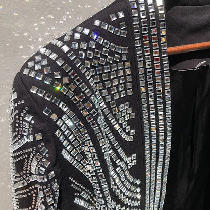 Offene Herren-Strass-Jacke