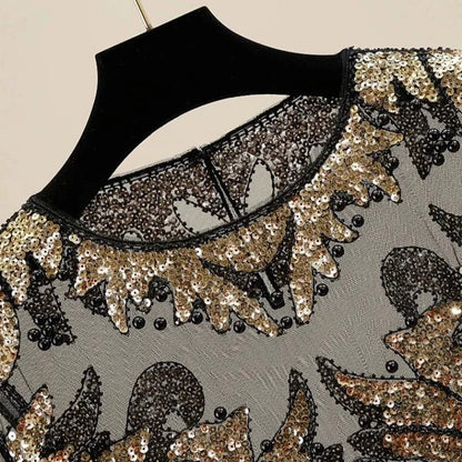 Top-Pailletten Transparent