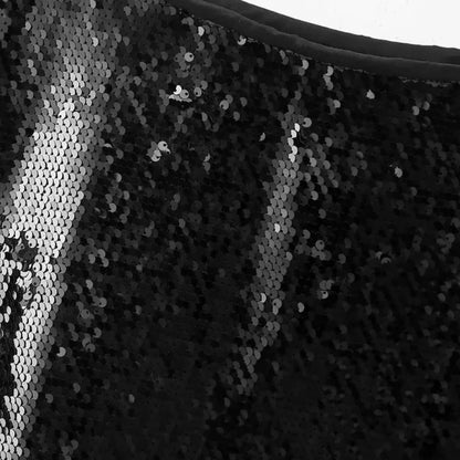 Schwarzes Paillettenrock