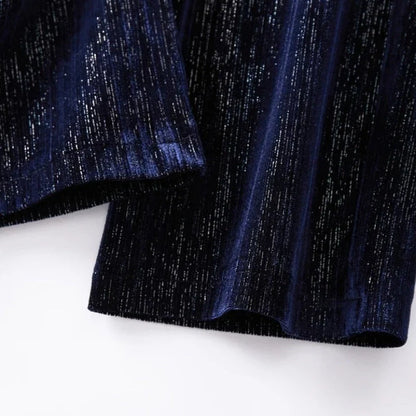 Damenhose mit Samtpailletten