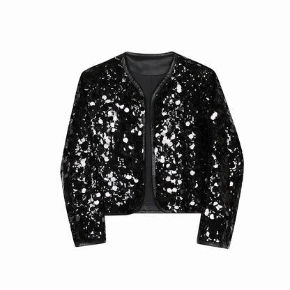 Herren Paillettenjacke