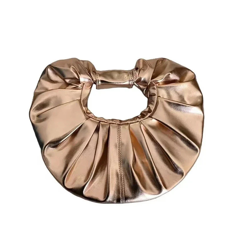 Faltiger Silberbeutel