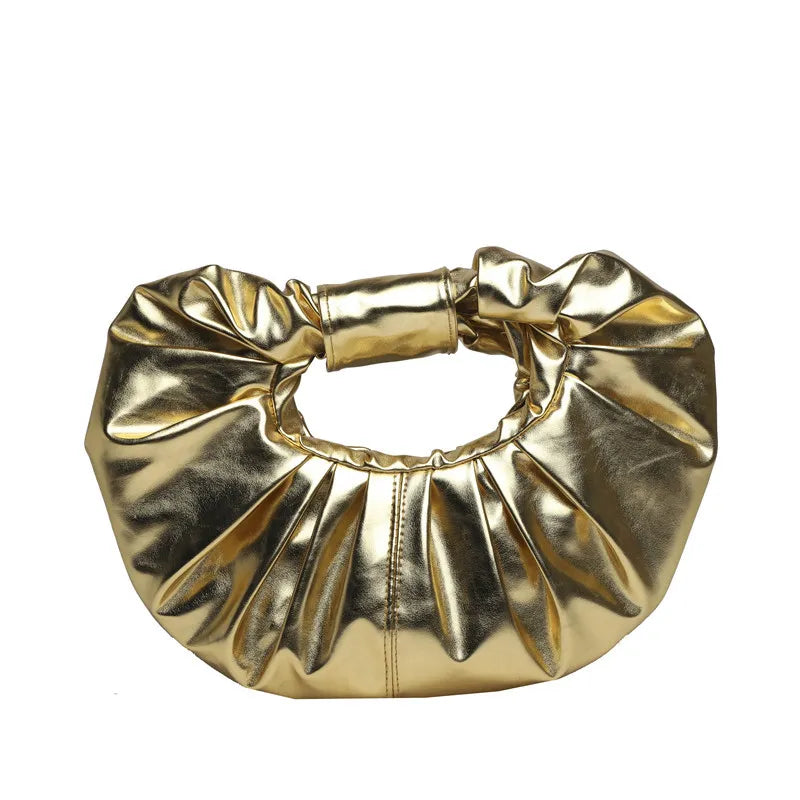 Faltiger Silberbeutel