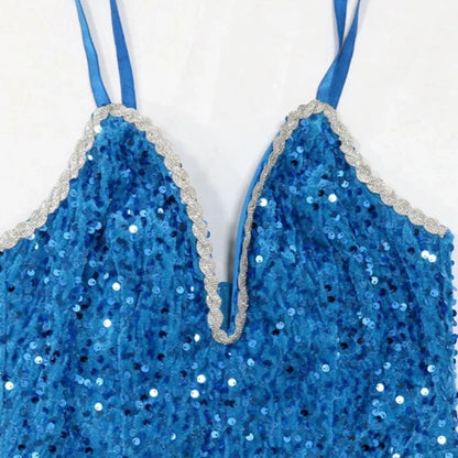 Gehrock mit Schlitz, Strass und Pailletten, Träger