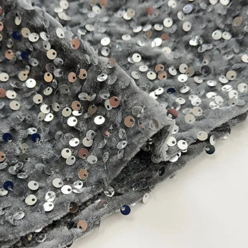 Rock mit Pailletten Fischschwanz