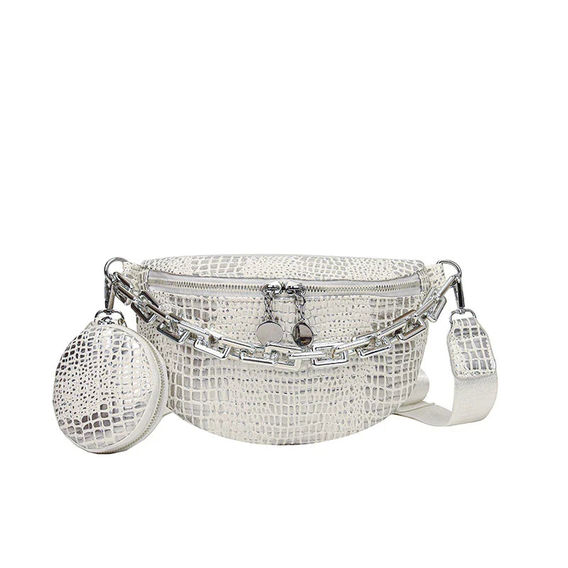 Banane Sac aus goldenen Karos